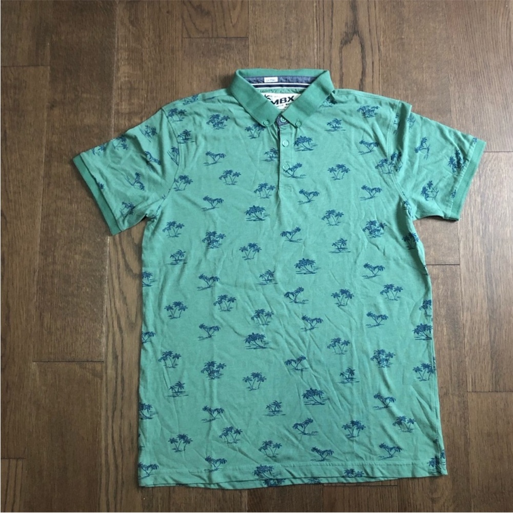 Men’s Palm Tree Polo size Large
